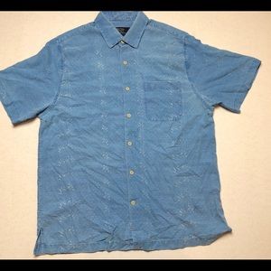 Nat Nast American Fit Button up silk cotton luxury